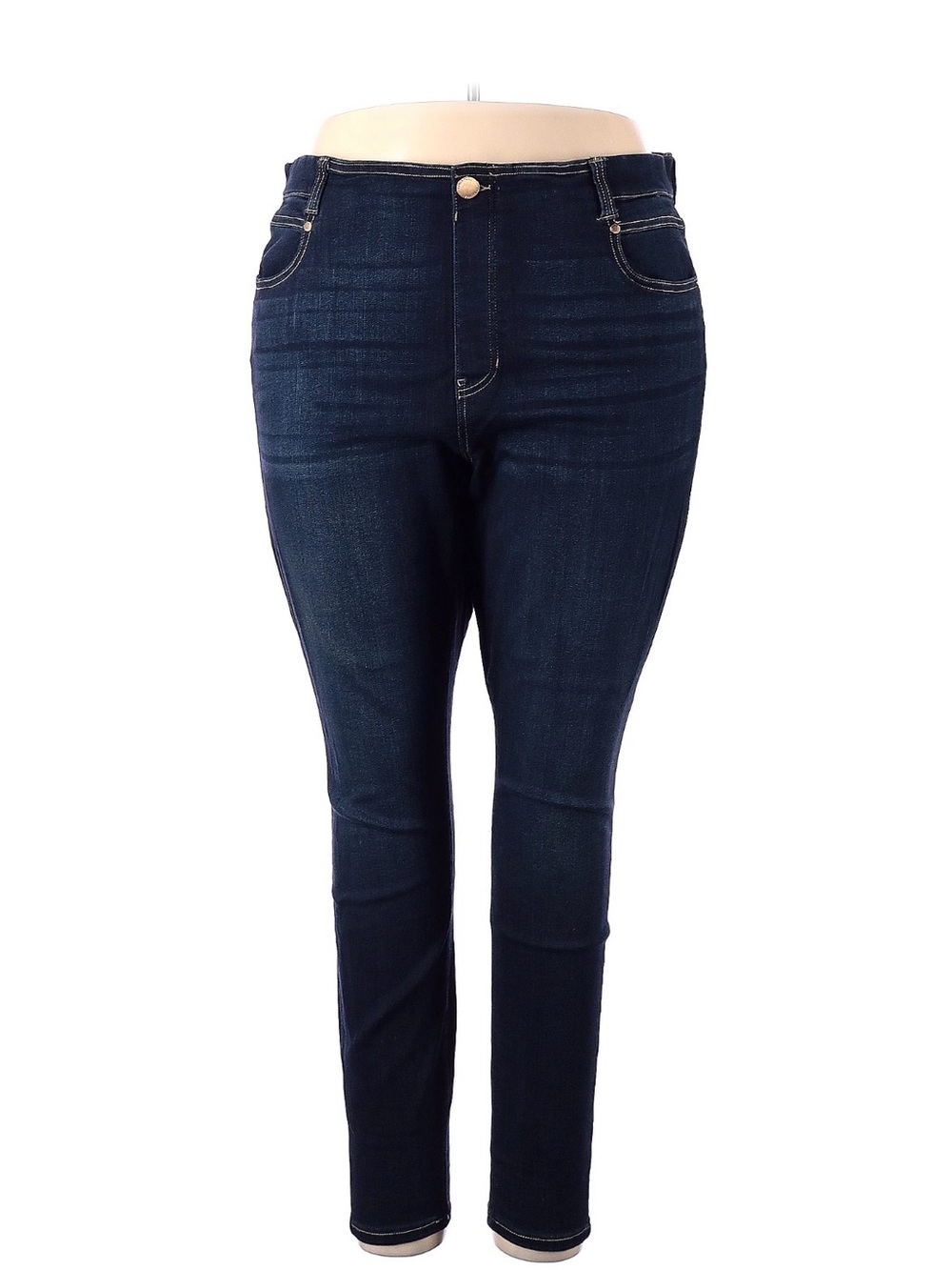 Liverpool Dark Blue Skinny Jeans for Women Jeggings